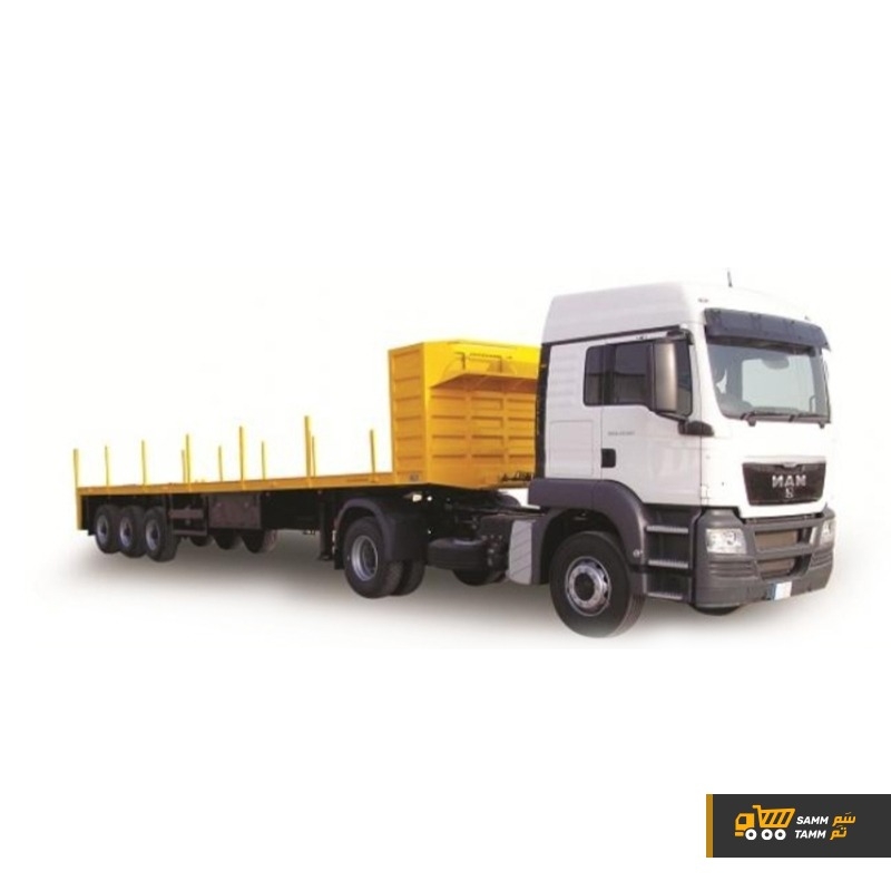 Picture of flatbed trailer 12.5 M